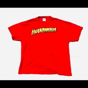 Vintage 1998 hulk hogan hulkmania wwe wwf raw top